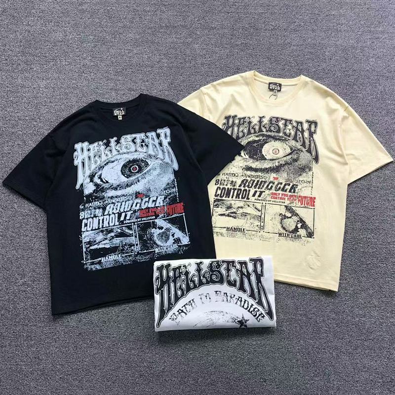 HELLSTAR T-SHIRT 505121289（im 170cm 60kg i wear size M in the phot）