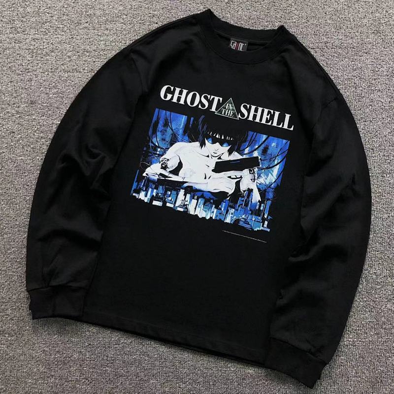 SAINT MICHAEL LONG SLEEVED 3110082117（im 170cm 60kg i wear size S in the phot）