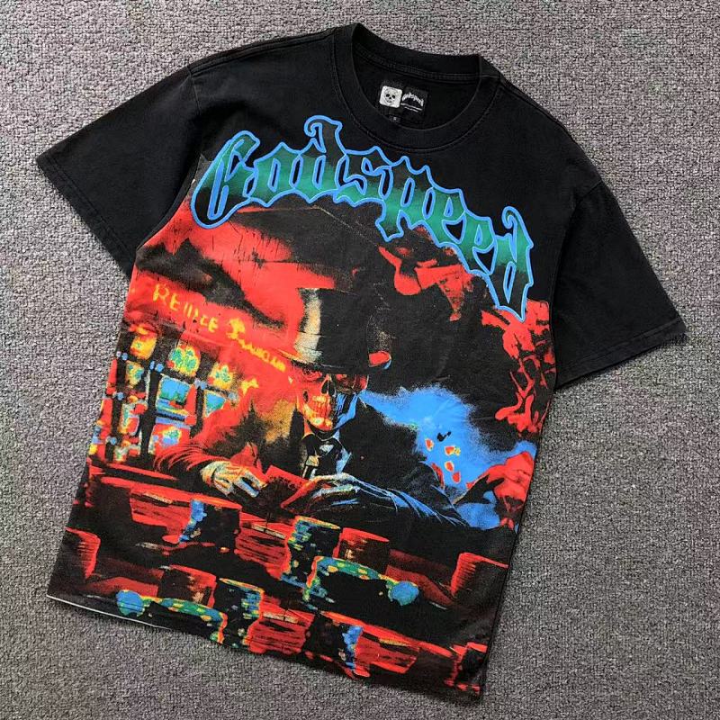 GODSPEED T-SHIRT 1104293317（im 170cm 60kg i wear size S in the phot）