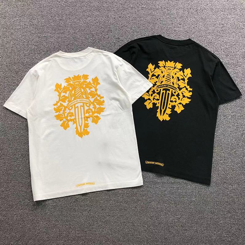 CHROME HEARTS T-SHIRT 123111702（im 170cm 60kg i wear size S in the phot）