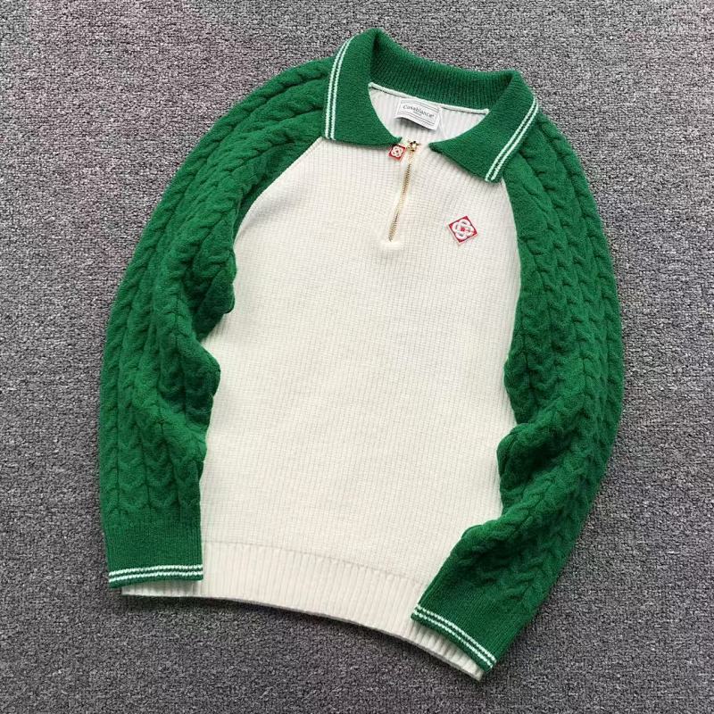 CASABLANCA SWEATER 572316127（im 170cm 60kg i wear size M in the phot）