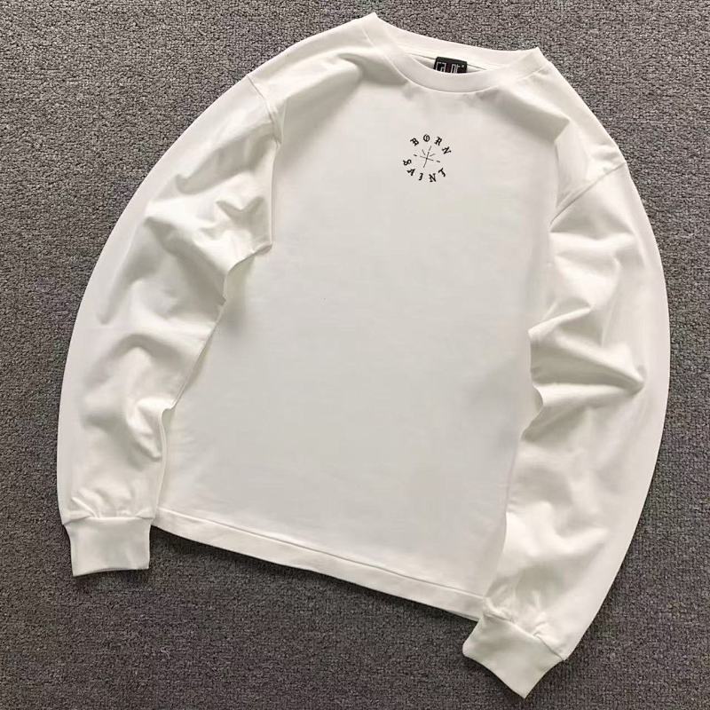 SAINT MICHAEL LONG SLEEVED 3110081017（im 170cm 60kg i wear size S in the phot）