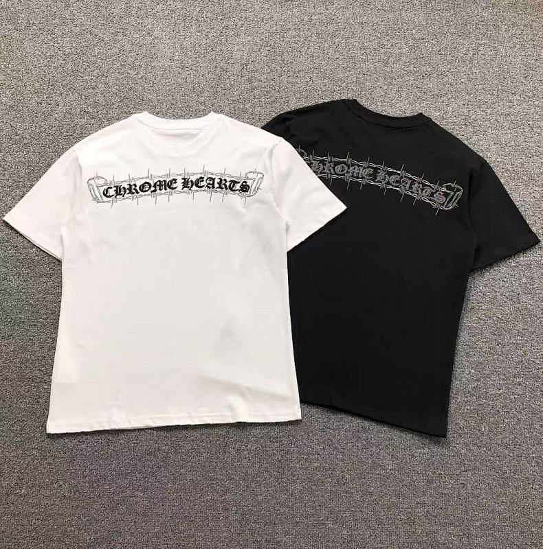 CHROME HEARTS T-SHIRT 3108083517（im 170cm 60kg i wear size S in the phot）