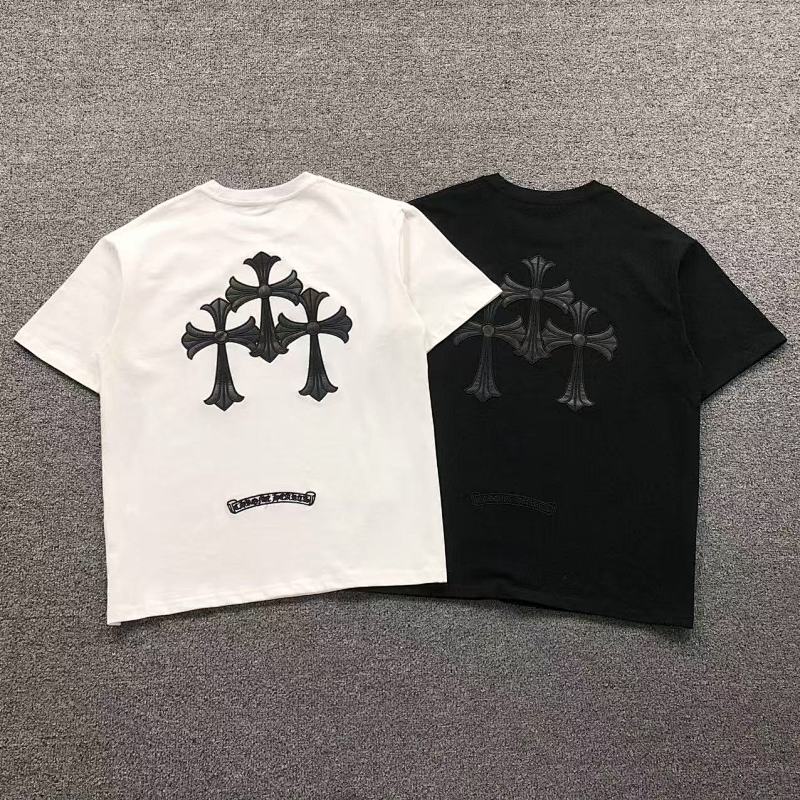 CHROME HEARTS T-SHIRT 42011535144（im 170cm 60kg i wear size M in the phot）