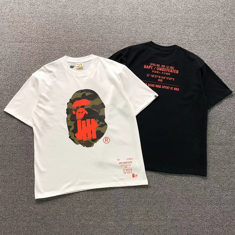 BAPE UNDEFEATED T-SHIRT 4204132198（im 170cm 60kg i wear size L in the phot）
