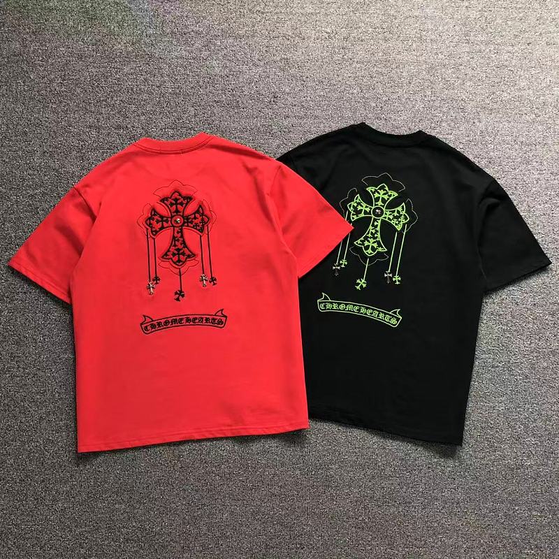 CHROME HEARTS T-SHIRT 22052714125（im 170cm 60kg i wear size M in the phot）