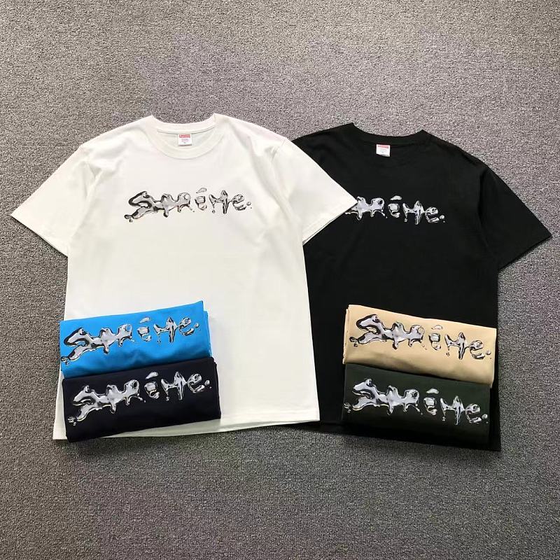 SUPREME T-SHIRT 126181502（im 170cm 60kg i wear size XL in the phot）
