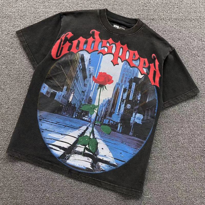 GODSPEED T-SHIRT 505172291（im 170cm 60kg i wear size S in the phot）