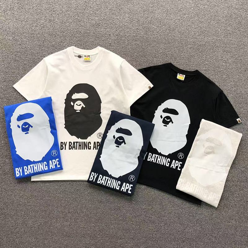 BAPE T-SHIRT 4105260198（im 170cm 60kg i wear size S in the phot）