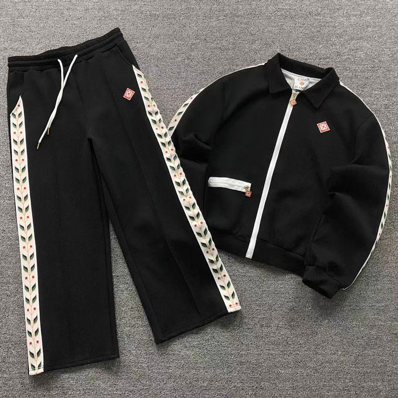 CASABLANCA HOODIE TROUSERS 5112907127（im 170cm 60kg i wear size S in the phot）