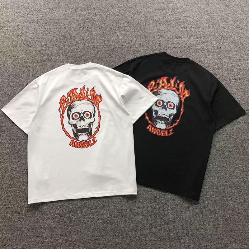 PALM ANGELS T-SHIRT 41060926121（im 170cm 60kg i wear size L in the phot）