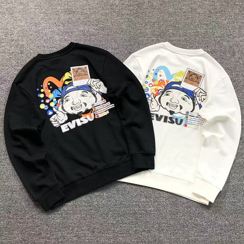 EVISU HOODIE 1109031930（im 170cm 60kg i wear size M in the phot）