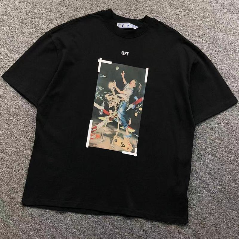OFF-WHITE T-SHIRT 4123021165（im 170cm 60kg i wear size S in the phot）