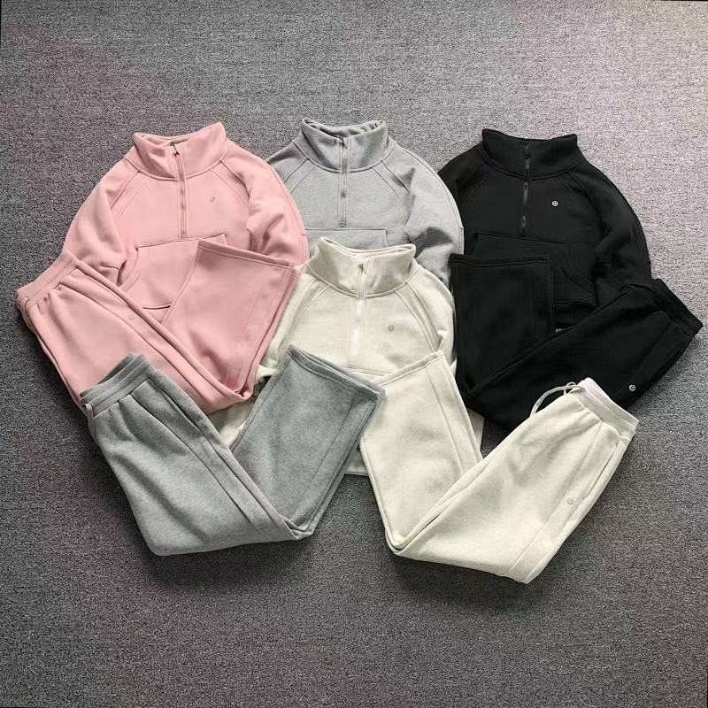 TOP TROUSERS LULULEMON HOODIE TROUSERS FEMAIE STYIE 412220301