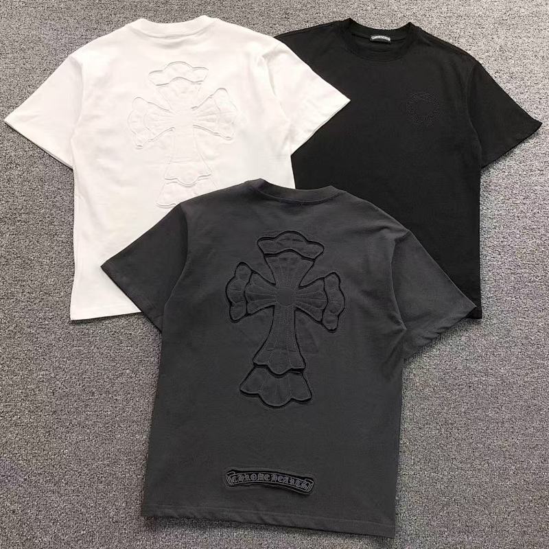 CHROME HEARTS T-SHIRT 42011534144（im 170cm 60kg i wear size M in the phot）