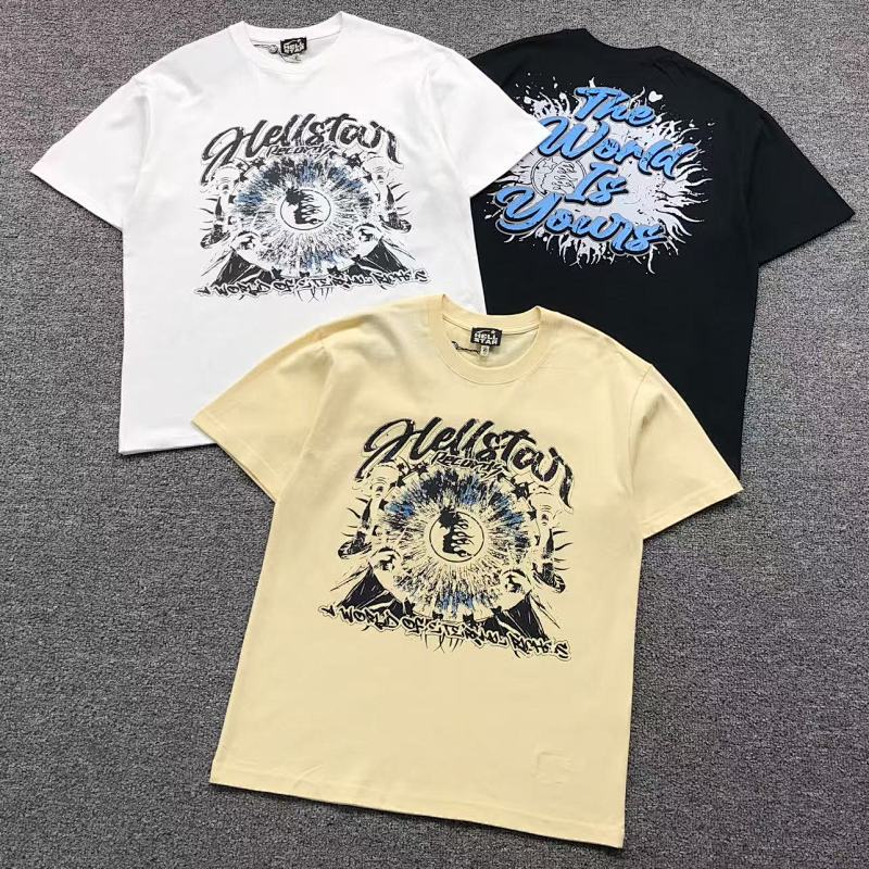 HELLSTAR T-SHIRT 505121389（im 170cm 60kg i wear size M in the phot）