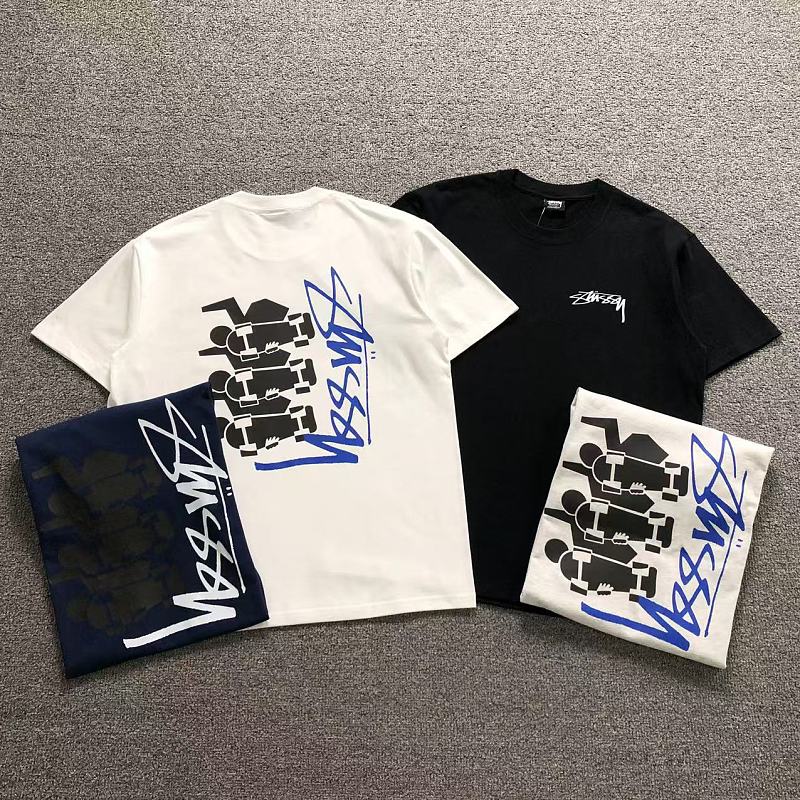 STUSSY T-SHIRT 12710131（im 170cm 60kg i wear size M in the phot）