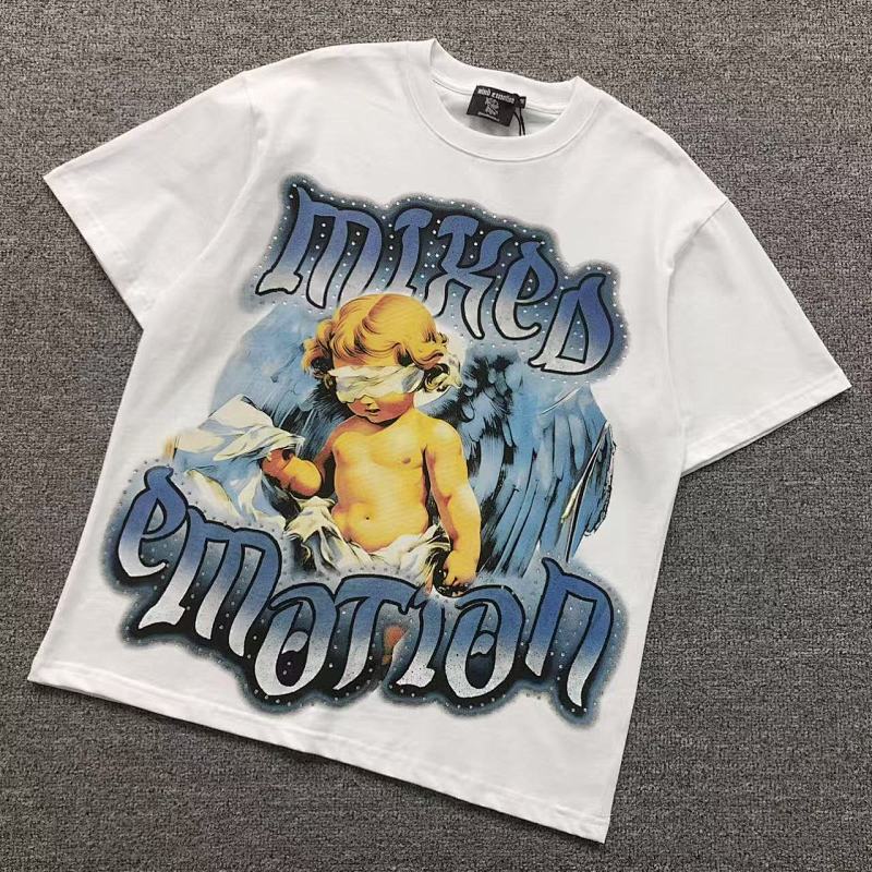 MIXED EMOTION T-SHIRT 523161391（im 170cm 60kg i wear size M in the phot）