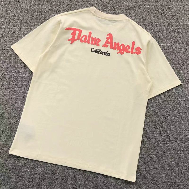 PALM ANGELS T-SHIRT 1103240853（im 170cm 60kg i wear size L in the phot）