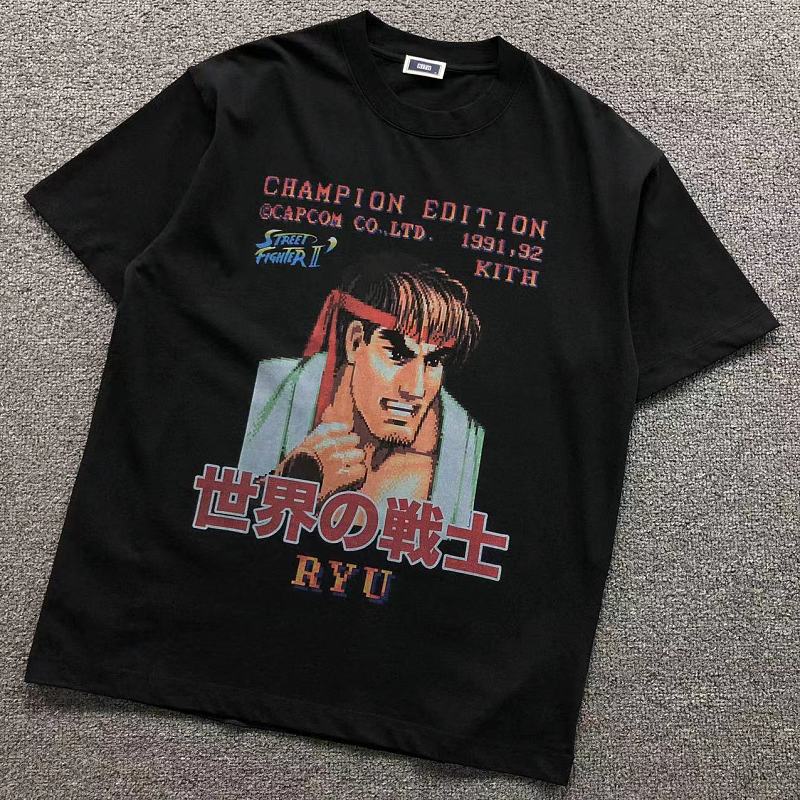 KITH T-SHIRT 22042330001（im 170cm 60kg i wear size M in the phot）