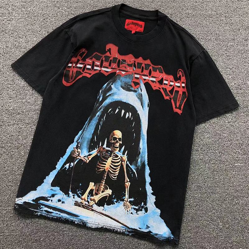 GODSPEED T-SHIRT 413120217（im 170cm 60kg i wear size S in the phot）