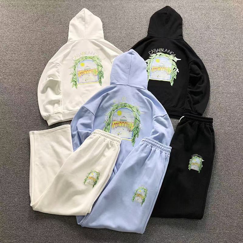 CASABLANCA HOODIE TROUSERS 592507127（im 170cm 60kg i wear size XL in the phot）