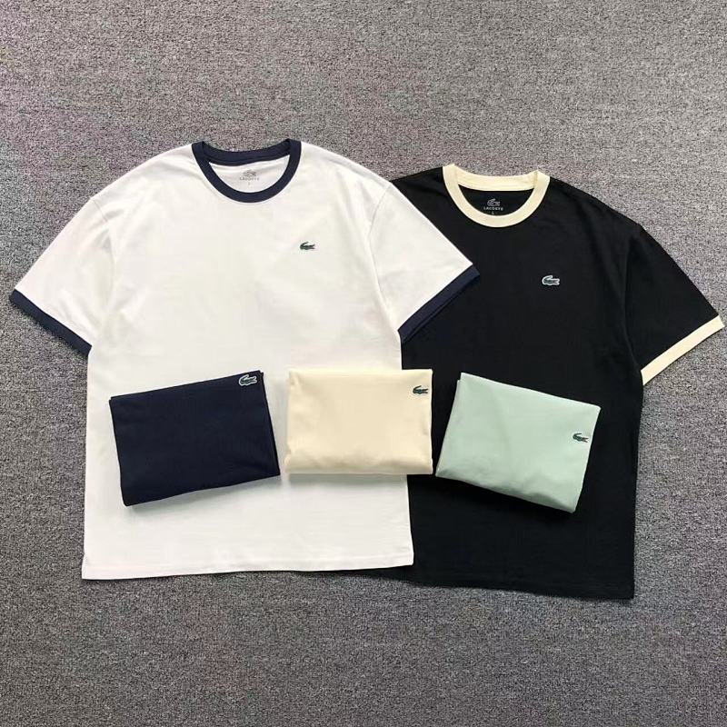 LACOSTE T-SHIRT 22030753171 （im 170cm 60kg i wear size L in the phot）