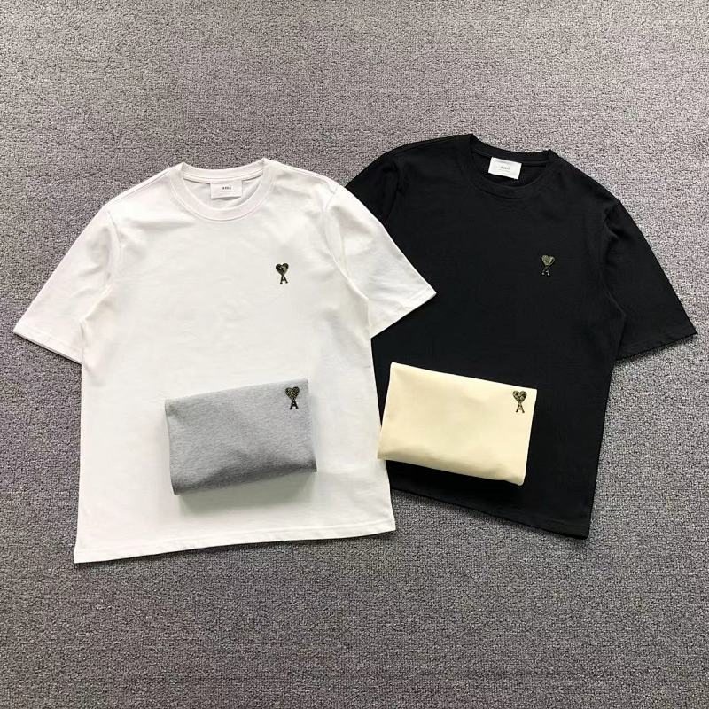 AMI T-SHIRT 504081488（im 170cm 60kg i wear size S in the phot）