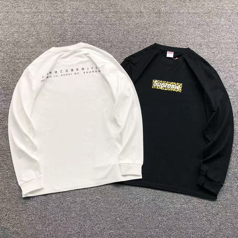 SUPREME LONG SLEEVED 581215123（im 170cm 60kg i wear size M in the phot）