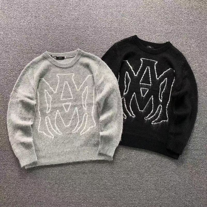 AMIRI SWEATER 11080638140（im 170cm 60kg i wear size M in the phot）