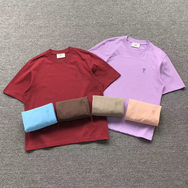 AMI T-SHIRT 4132538001（im 170cm 60kg i wear size S in the phot）