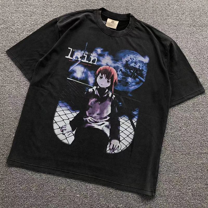 VINTAGE T-SHIRT 4105062417（im 170cm 60kg i wear size L in the phot）
