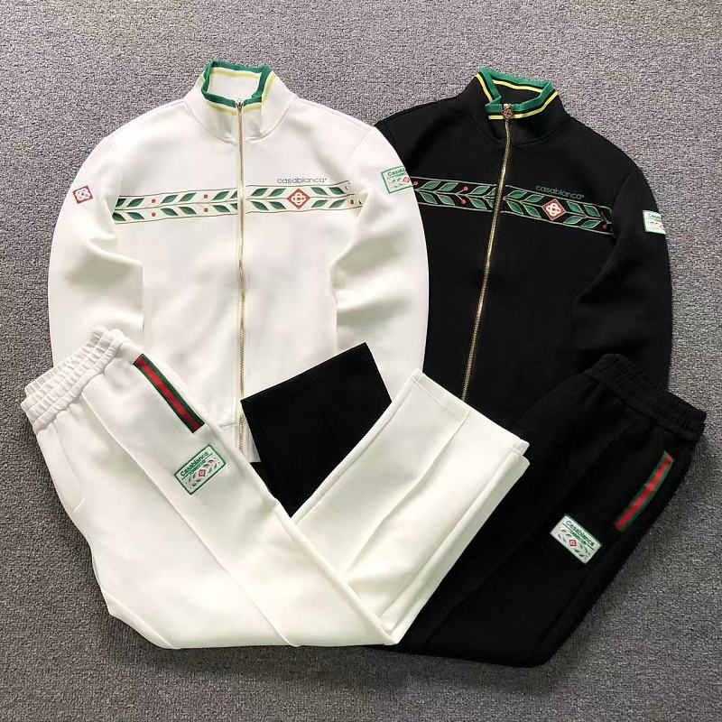CASABLANCA HOODIE TROUSERS 52090203127（im 170cm 60kg i wear size XL in the phot）