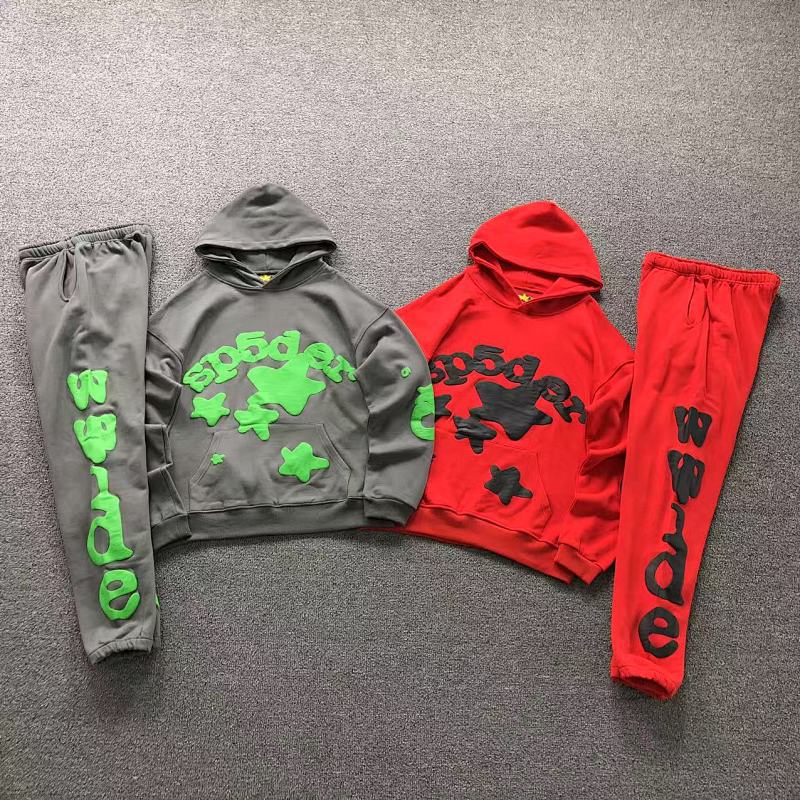 TOP TROUSERS SP5DER HOODIE TROUSERS 215282145