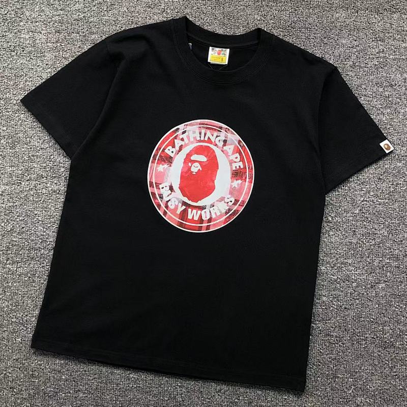 BAPE T-SHIRT 4104240798（im 170cm 60kg i wear size S in the phot）