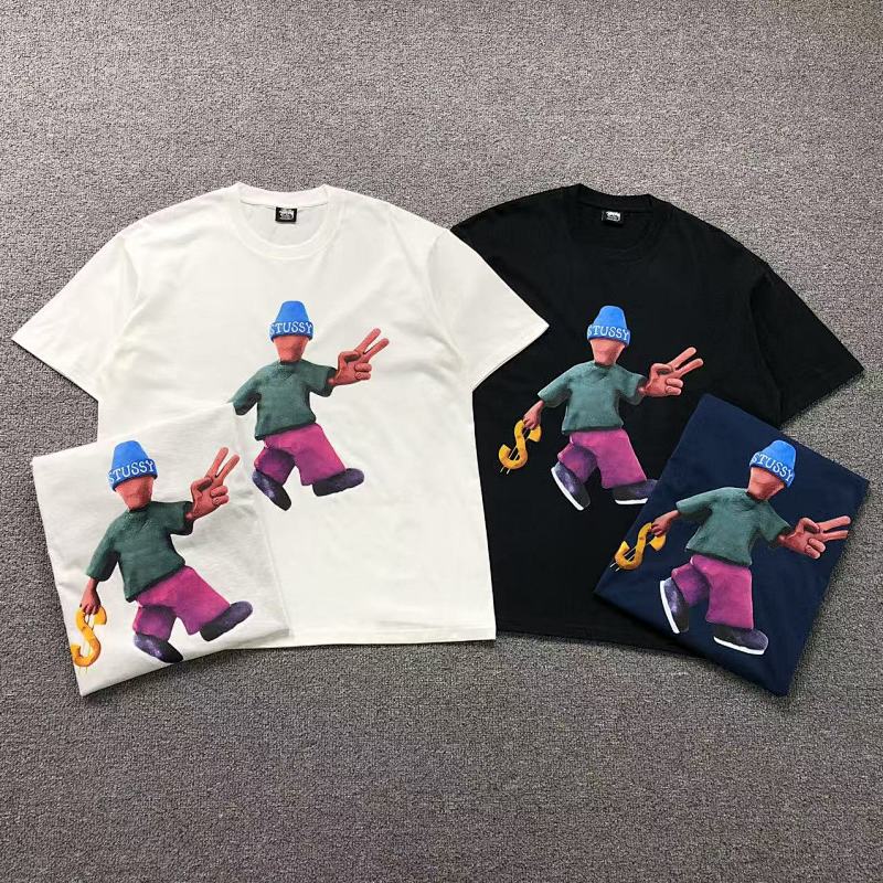 STUSSY T-SHIRT 3104091231（im 170cm 60kg i wear size XL in the phot）