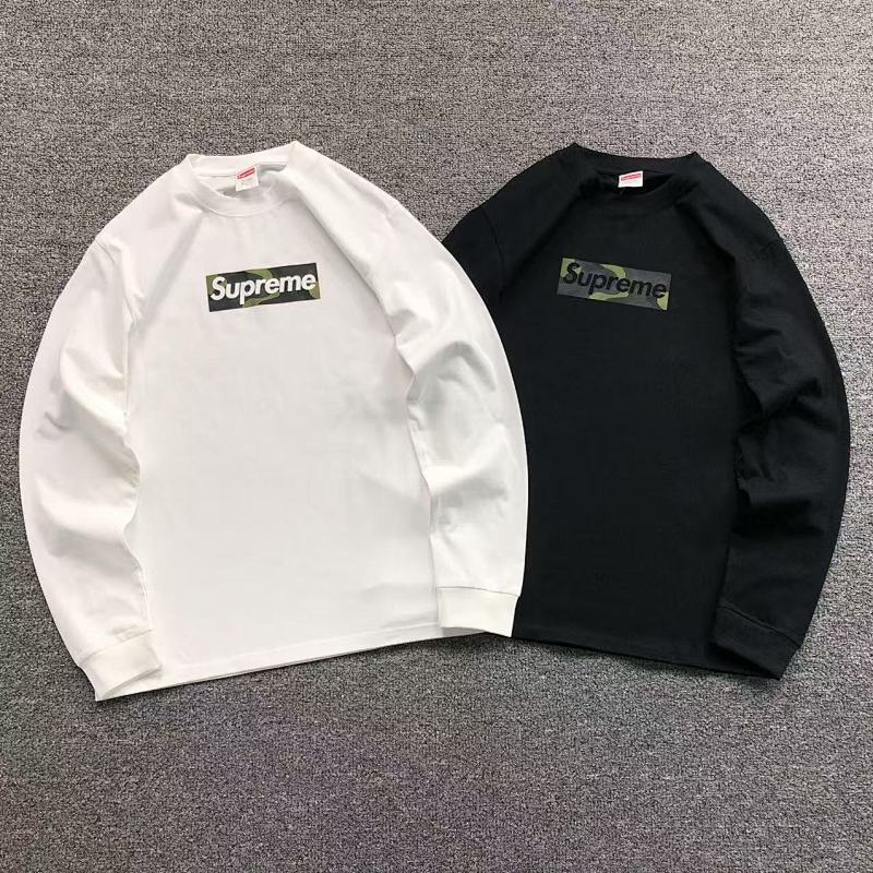 SUPREME LONG SLEEVED 581216123（im 170cm 60kg i wear size S in the phot）