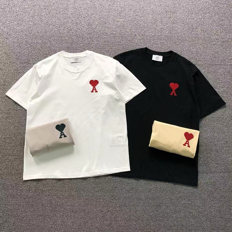 AMI T-SHIRT 3203200521（im 170cm 60kg i wear size S in the phot）