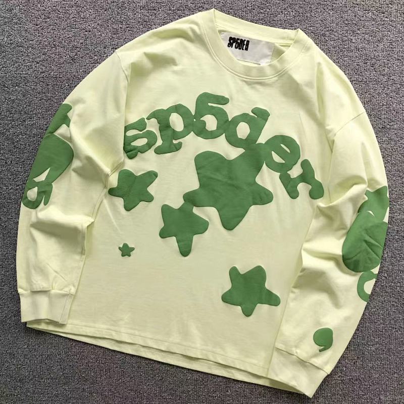 SP5DER LONG SLEEVED 3107023372（im 170cm 60kg i wear size M in the phot）