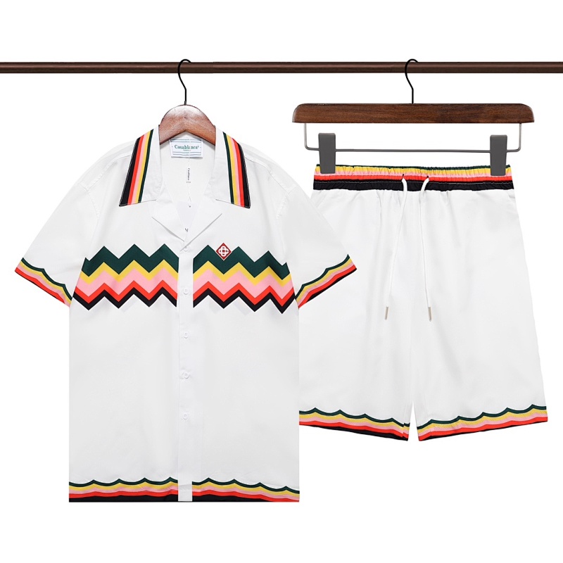 TOP TROUSERS CASABLANCA SHORTS SHIRT 160536