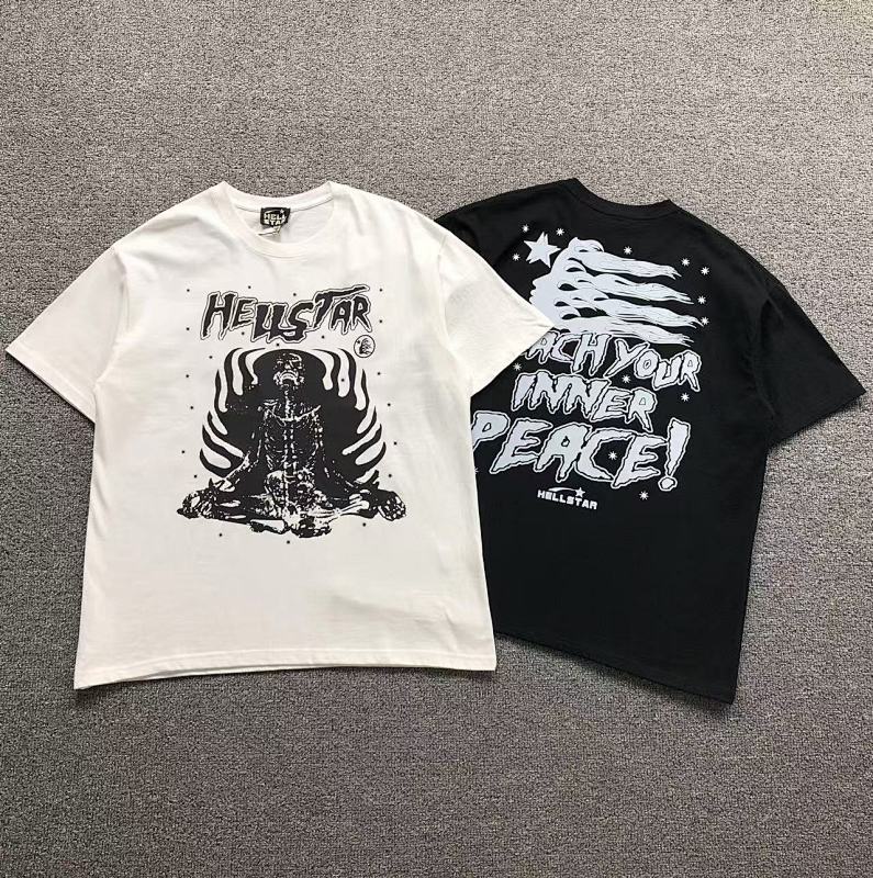 HELLSTAR T-SHIRT 504151089（im 170cm 60kg i wear size M in the phot）