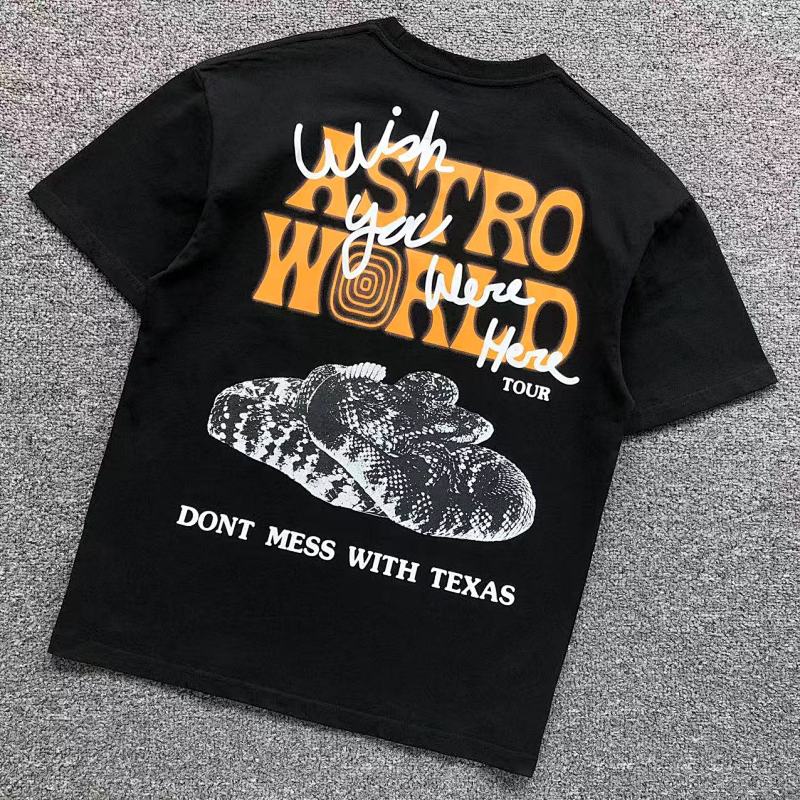 TRAVIS SCOTT T-SHIRT 57115691（im 170cm 60kg i wear size S in the phot）