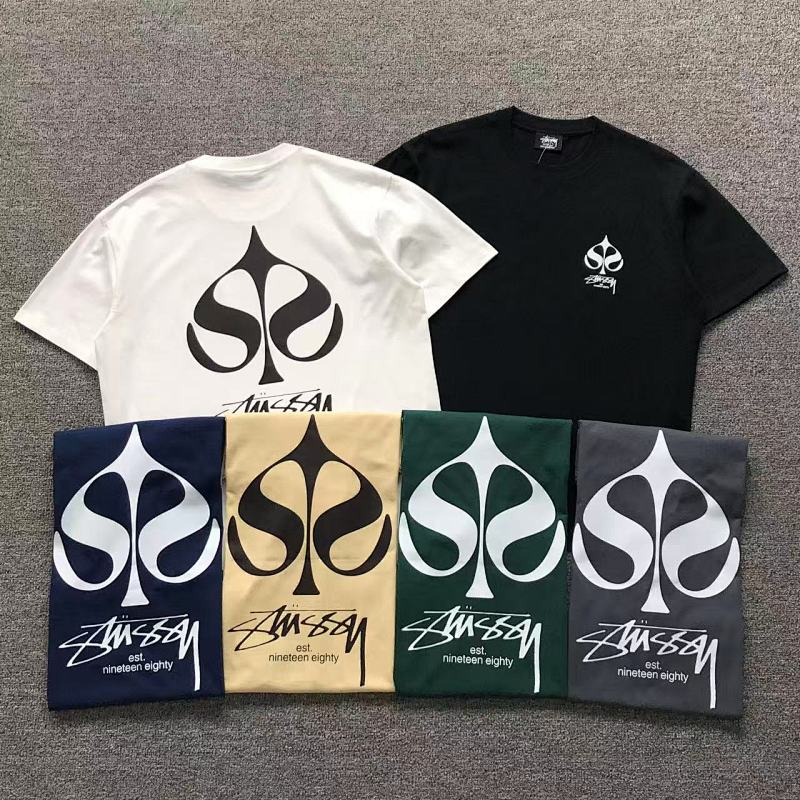 STUSSY T-SHIRT 3109030102（im 170cm 60kg i wear size L in the phot）