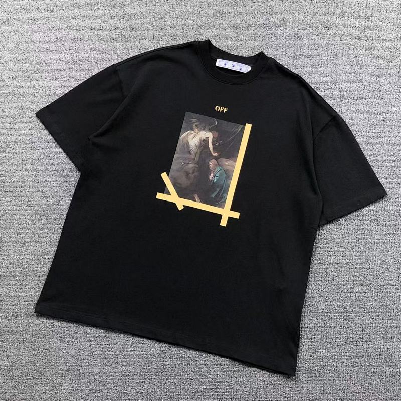 OFF-WHITE T-SHIRT 4123033165（im 170cm 60kg i wear size S in the phot）