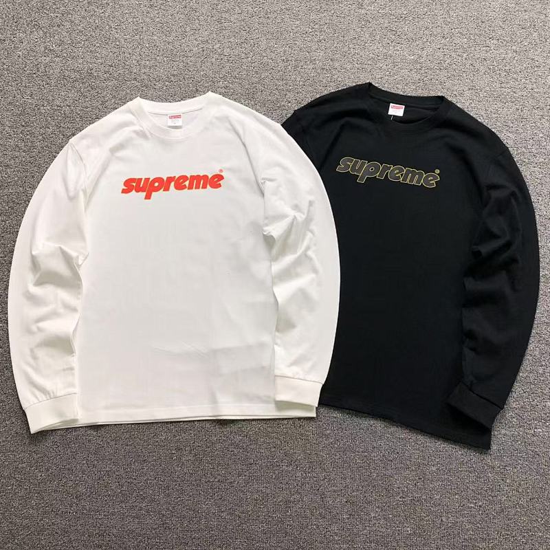 SUPREME LONG SLEEVED 582022123（im 170cm 60kg i wear size M in the phot）