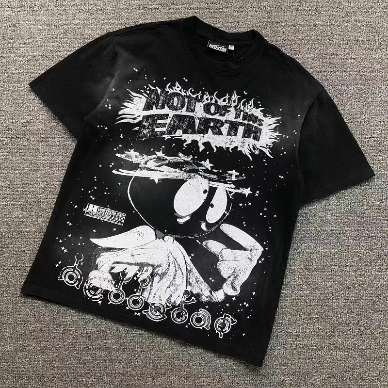 HELLSTAR T-SHIRT 3204250917（im 170cm 60kg i wear size S in the phot）