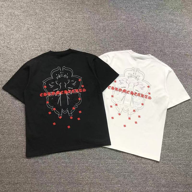 CHROME HEARTS T-SHIRT 12650720（im 170cm 60kg i wear size M in the phot）