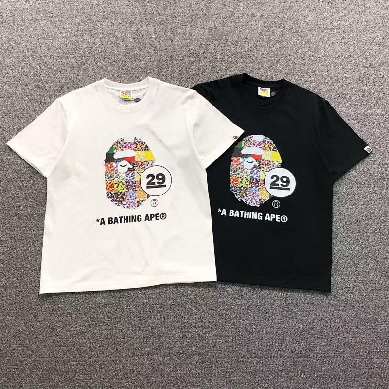 BAPE T-SHIRT 411182342（im 170cm 57kg i wear size S in the phot）