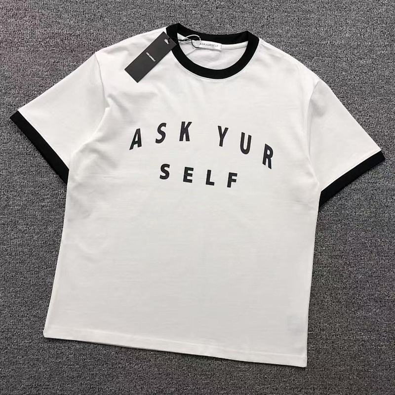 ASKYURSELF T-SHIRT 41163917（im 170cm 57kg i wear size S in the phot）