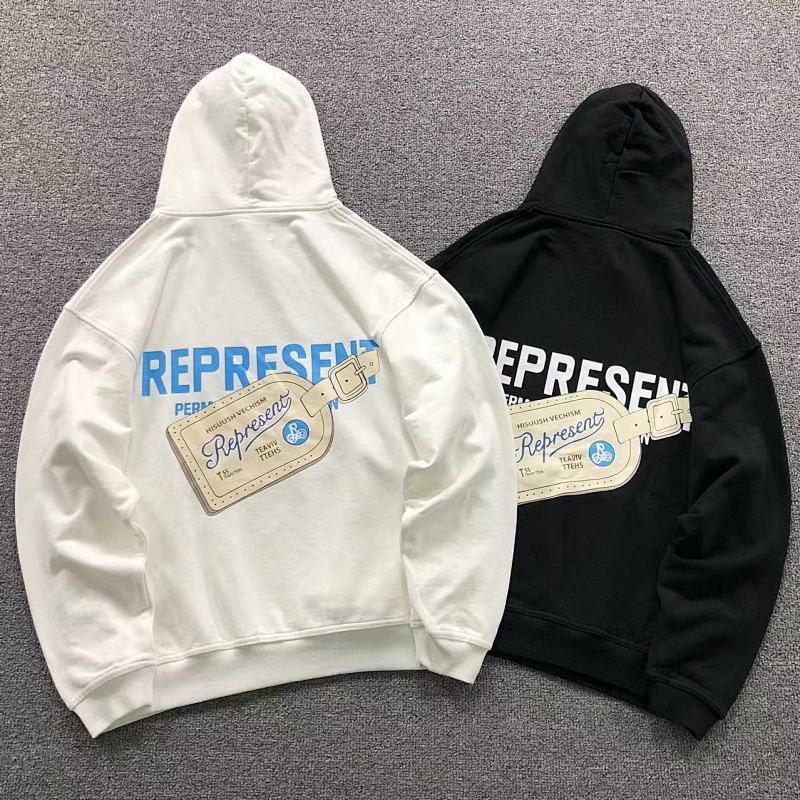 REPRESENT HOODIE 510030891（im 170cm 60kg i wear size S in the phot）